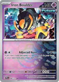 Iron Boulder (Master Ball Pattern) (046/131) [SV: Prismatic Evolutions]