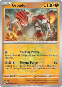 Groudon (Master Ball Pattern) (049/131) [SV: Prismatic Evolutions]