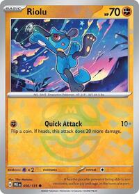Riolu (Master Ball Pattern) (050/131) [SV: Prismatic Evolutions]