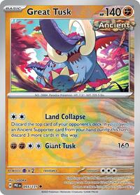 Great Tusk (Master Ball Pattern) (055/131) [SV: Prismatic Evolutions]
