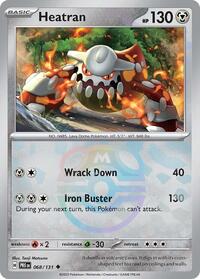 Heatran (Master Ball Pattern) (068/131) [SV: Prismatic Evolutions]