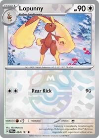 Lopunny (Master Ball Pattern) (084/131) [SV: Prismatic Evolutions]