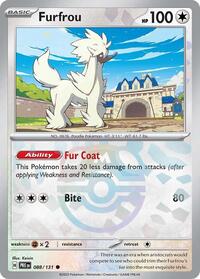 Furfrou (Master Ball Pattern) (088/131) [SV: Prismatic Evolutions]