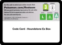 Code Card - Houndstone ex Box [Miscellaneous Cards & Products]