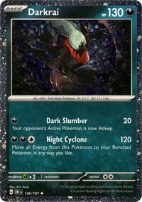 Darkrai (Cosmos Holo) (136/197) [Miscellaneous Cards & Products]