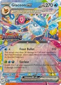 Glaceon ex - 026/131 (Prismatic Evolutions Stamp) (026/131) [Miscellaneous Cards & Products]