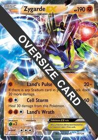 Zygarde EX - 54/124 (054/124) [Jumbo Cards]