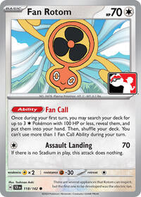 Fan Rotom (118/142) [Prize Pack Series Cards]
