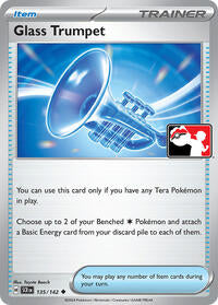 Glass Trumpet (135/142) [Prize Pack Series Cards]