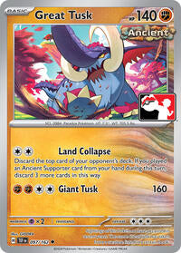 Great Tusk (097/162) [Prize Pack Series Cards]