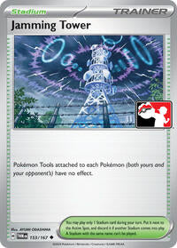 Jamming Tower (153/167) [Prize Pack Series Cards]