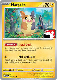 Morpeko (072/167) [Prize Pack Series Cards]