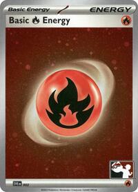 Basic Fire Energy (Cosmos Holo) (002) [Prize Pack Series Cards]