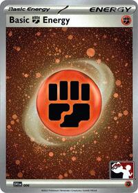 Basic Fighting Energy (Cosmos Holo) (006) [Prize Pack Series Cards]
