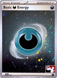 Basic Darkness Energy (Cosmos Holo) (007) [Prize Pack Series Cards]