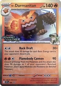 N's Darmanitan (Prerelease) (181) [SV: Scarlet & Violet Promo Cards]