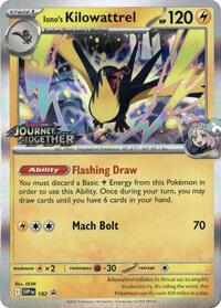 Iono's Kilowattrel (Prerelease) (182) [SV: Scarlet & Violet Promo Cards]