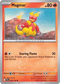 Magmar (020/159) [SV09: Journey Together]