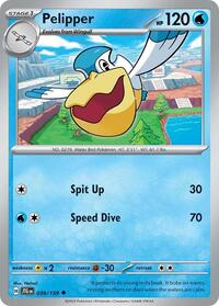 Pelipper (039/159) [SV09: Journey Together]