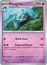 Metagross (063/159) [SV09: Journey Together]