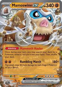 Mamoswine ex - 079/159 (079/159) [SV09: Journey Together]