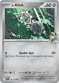 N's Klink (103/159) [SV09: Journey Together]