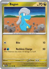 Bagon (112/159) [SV09: Journey Together]