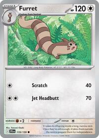 Furret - 119/159 (119/159) [SV09: Journey Together]