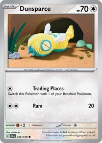 Dunsparce (120/159) [SV09: Journey Together]