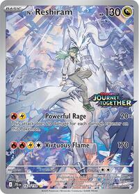 N's Reshiram - 167/159 (Journey Together Stamped) (167/159) [Miscellaneous Cards & Products]