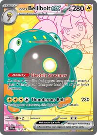 Iono's Bellibolt ex - 172/159 (172/159) [SV09: Journey Together]