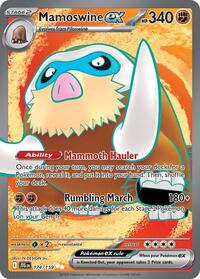 Mamoswine ex - 174/159 (174/159) [SV09: Journey Together]