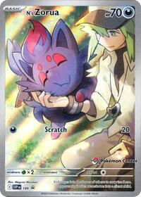 N's Zorua (Pokémon Center Exclusive) (189) [SV: Scarlet & Violet Promo Cards]