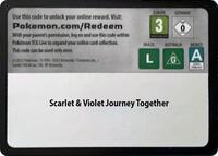Code Card - Journey Together Booster Pack [SV09: Journey Together]