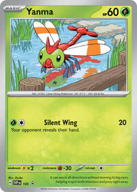 Yanma (185) [SV: Scarlet & Violet Promo Cards]