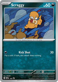 Scraggy (186) [SV: Scarlet & Violet Promo Cards]