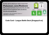 Code Card - League Battle Deck [Dragapult ex] [SV05: Temporal Forces]