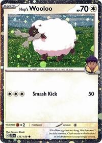 Hop's Wooloo - 135/159 (Cosmos Holo) (135/159) [Miscellaneous Cards & Products]