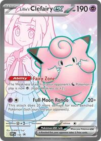 Lillie's Clefairy ex - 195 (195) [SV: Scarlet & Violet Promo Cards]