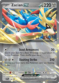 Zacian ex (198) [SV: Scarlet & Violet Promo Cards]