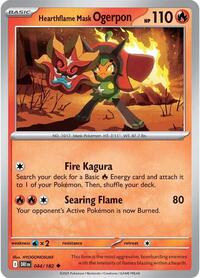 Hearthflame Mask Ogerpon (044/182) [SV10: Destined Rivals]