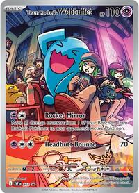 Team Rocket's Wobbuffet (203) [SV: Scarlet & Violet Promo Cards]