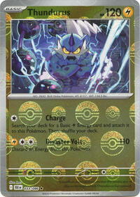 Thundurus (Poke Ball Pattern) (033/086) [SV: Black Bolt]