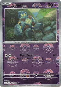 Golett (Poke Ball Pattern) (042/086) [SV: Black Bolt]