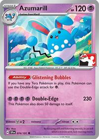 Azumarill (074/191) [Prize Pack Series Cards]