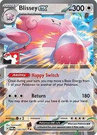 Blissey ex (Cosmos Holo) (134/167) [Prize Pack Series Cards]