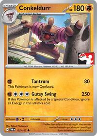Conkeldurr (105/167) [Prize Pack Series Cards]