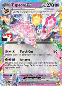 Espeon ex (034/131) [Prize Pack Series Cards]