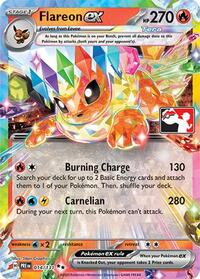 Flareon ex (014/131) [Prize Pack Series Cards]