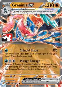 Greninja ex - 106/167 (106/167) [Prize Pack Series Cards]